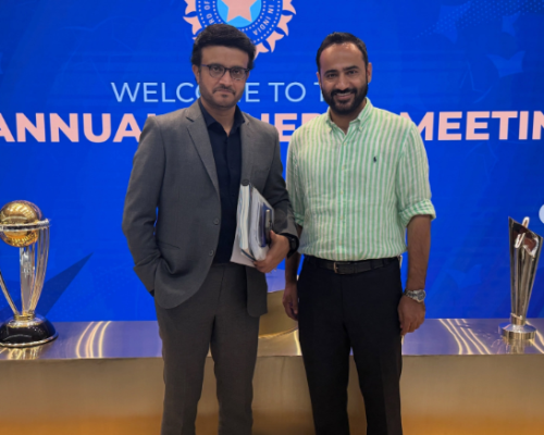 ਮੁੰਬਈ ’ਚ BCCI ਅਧਿਕਾਰੀਆਂ ਨਾਲ ਮੀਤ ਹੇਅਰ ਦੀ ਅਹਿਮ ਮੀਟਿੰਗ, ਸੌਰਵ ਗਾਂਗੁਲੀ ਨਾਲ ਵੀ ਕੀਤੀ ਮੁਲਾਕਾਤ