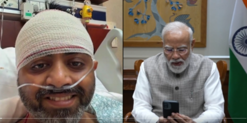 PM ਮੋਦੀ ਨੇ Flydubai ਦੇ ਕੈਪਟਨ ਸਮਿਤ ਮਛਛਰ ਨਾਲ ਕੀਤੀ ਵੀਡੀਓ ਕਾਲ, ਕਿਹਾ—‘ਤੁਹਾਡੇ ਹੌਂਸਲੇ ਨੇ ਕਈ ਜਾਨਾਂ ਬਚਾਈਆਂ’