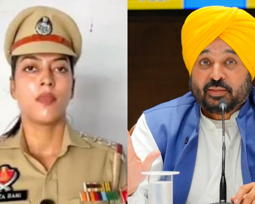 ਰਿਸ਼ਵਤ ਲੈਣ ਵਾਲੀ SHO ਸੁਨੀਤਾ ਰਾਣੀ ਤੇ’ CM ਮਾਨ ਦੀ ਵੱਡੀ ਕਾਰਵਾਈ, ਨੌਕਰੀ ਤੋਂ ਕੀਤਾ ਬਰਖ਼ਾਸਤ